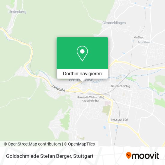 Goldschmiede Stefan Berger Karte