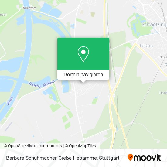 Barbara Schuhmacher-Gieße Hebamme Karte