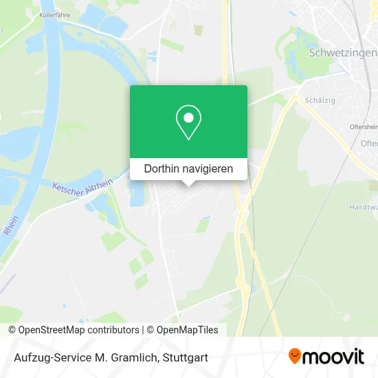 Aufzug-Service M. Gramlich Karte