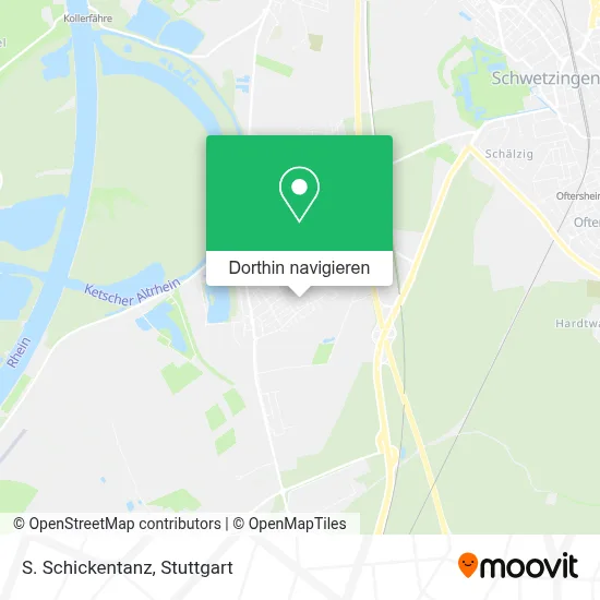 S. Schickentanz Karte