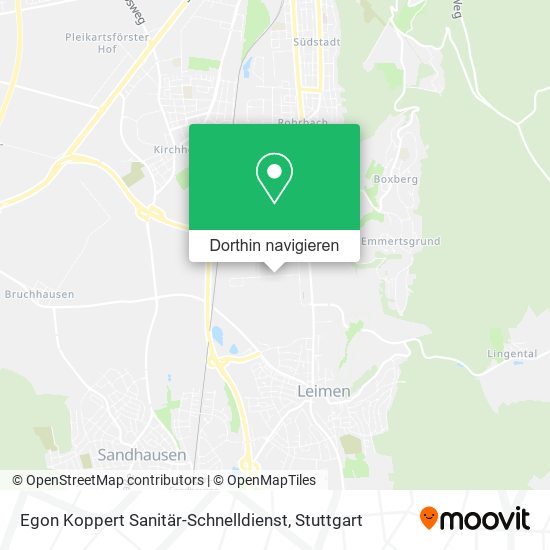 Egon Koppert Sanitär-Schnelldienst Karte