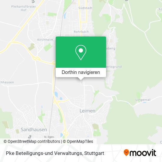 Pke Beteiligungs-und Verwaltungs Karte
