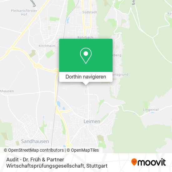 Audit - Dr. Früh & Partner Wirtschaftsprüfungsgesellschaft Karte