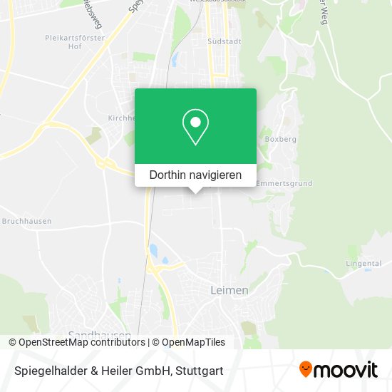 Spiegelhalder & Heiler GmbH Karte