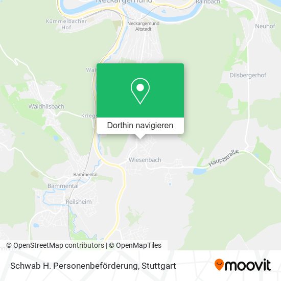 Schwab H. Personenbeförderung Karte
