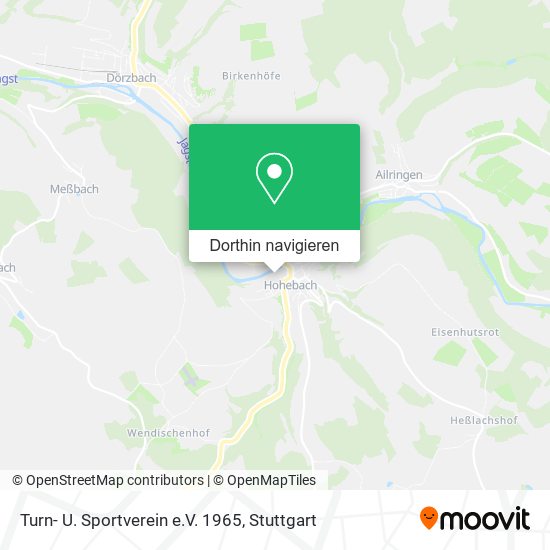 Turn- U. Sportverein e.V. 1965 Karte
