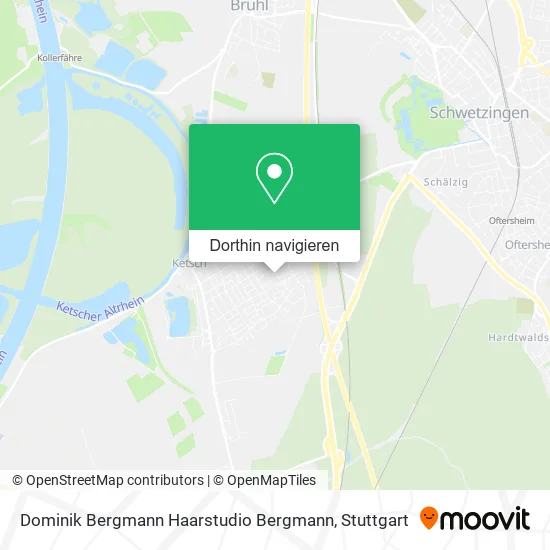 Dominik Bergmann Haarstudio Bergmann Karte