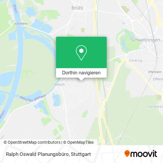 Ralph Oswald Planungsbüro Karte
