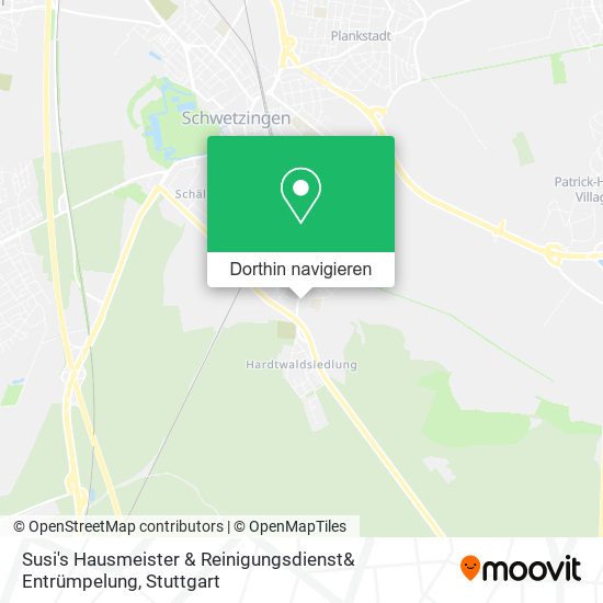 Susi's Hausmeister & Reinigungsdienst& Entrümpelung Karte