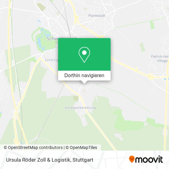 Ursula Röder Zoll & Logistik Karte