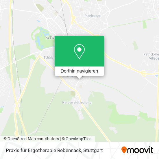 Praxis für Ergotherapie Rebennack Karte