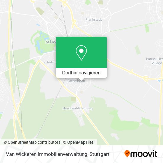 Van Wickeren Immobilienverwaltung Karte