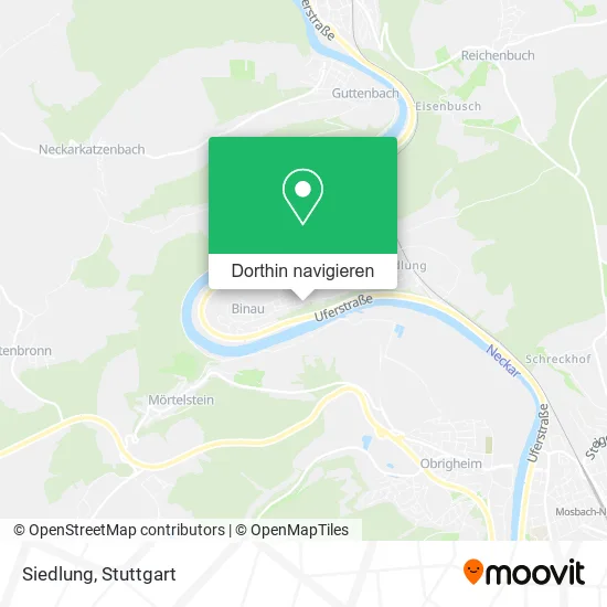 Siedlung Karte