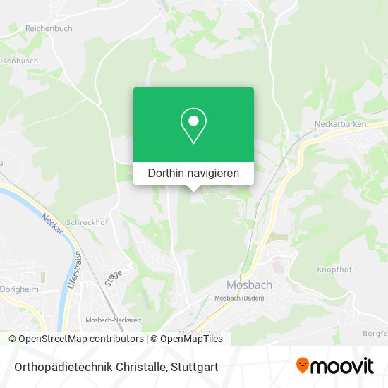 Orthopädietechnik Christalle Karte