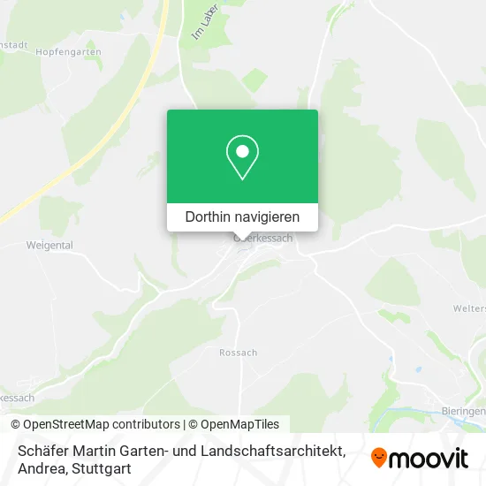 Schäfer Martin Garten- und Landschaftsarchitekt, Andrea Karte