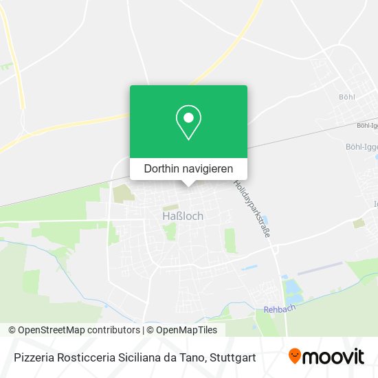 Pizzeria Rosticceria Siciliana da Tano Karte