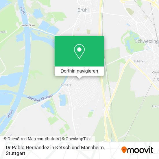 Dr Pablo Hernandez in Ketsch und Mannheim Karte