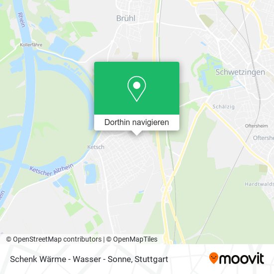 Schenk Wärme - Wasser - Sonne Karte