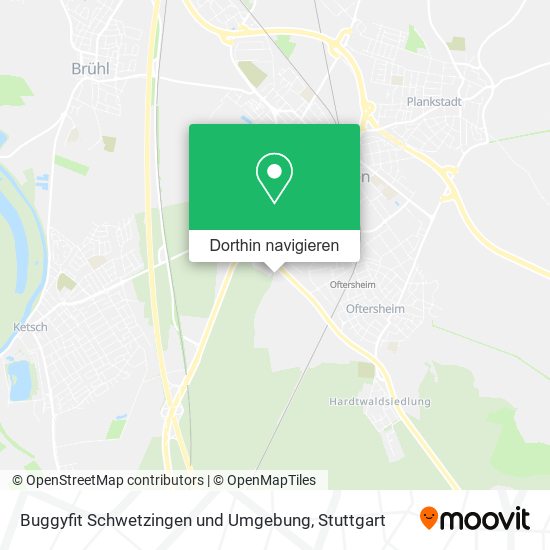 Buggyfit Schwetzingen und Umgebung Karte