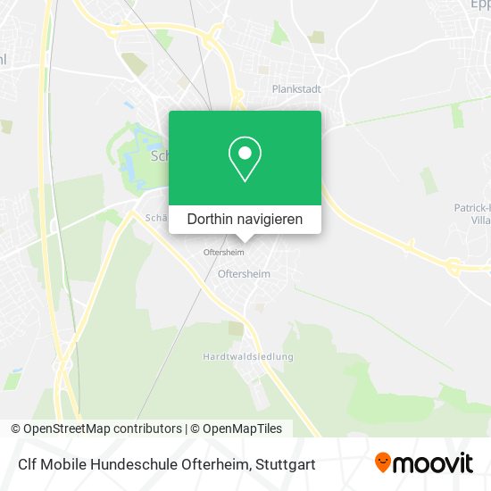 Clf Mobile Hundeschule Ofterheim Karte