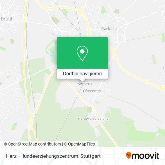 Herz - Hundeerziehungszentrum Karte