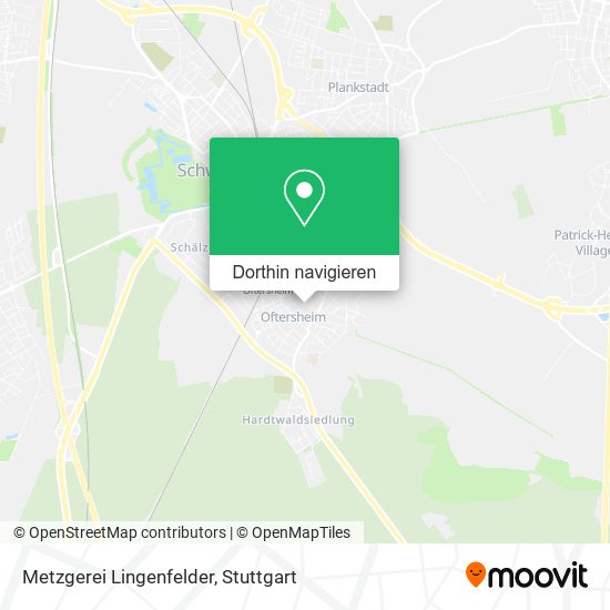 Metzgerei Lingenfelder Karte