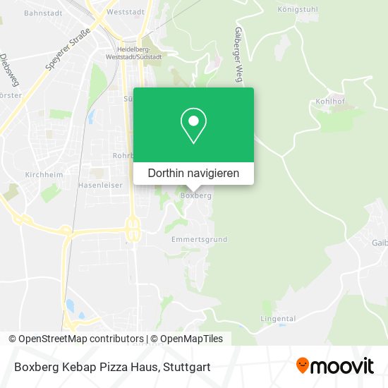 Boxberg Kebap Pizza Haus Karte