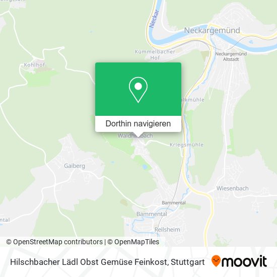 Hilschbacher Lädl Obst Gemüse Feinkost Karte