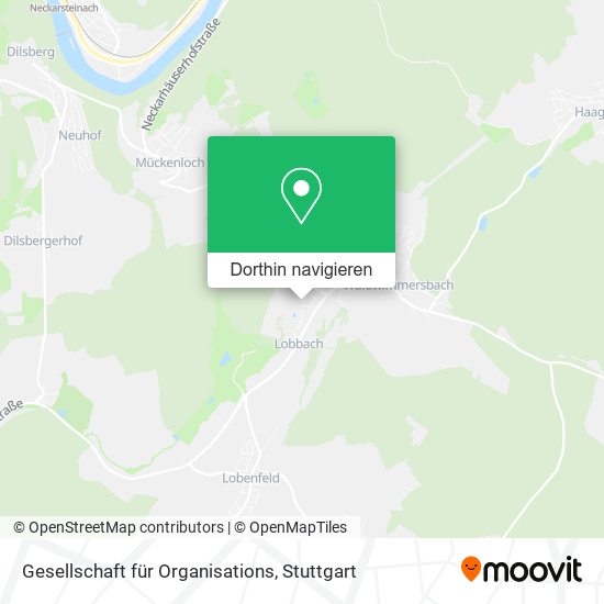 Gesellschaft für Organisations Karte