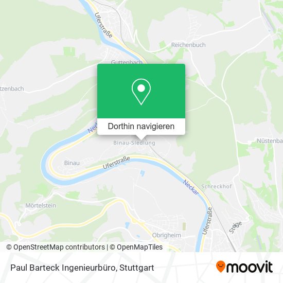 Paul Barteck Ingenieurbüro Karte