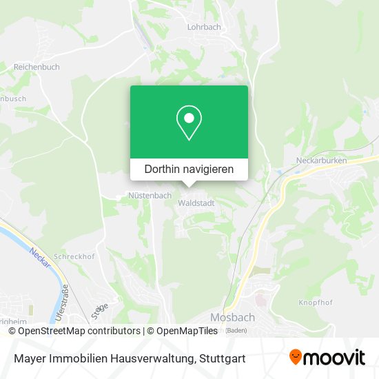 Mayer Immobilien Hausverwaltung Karte