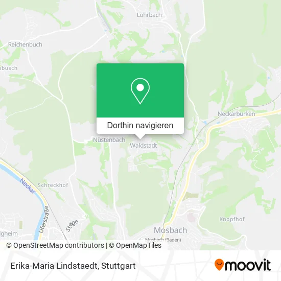 Erika-Maria Lindstaedt Karte