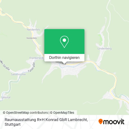 Raumausstattung R+H Konrad GbR Lambrecht Karte