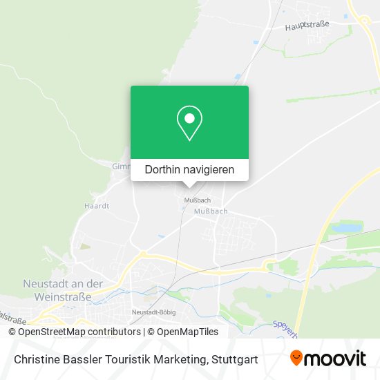 Christine Bassler Touristik Marketing Karte