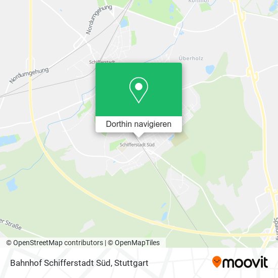 Bahnhof Schifferstadt Süd Karte