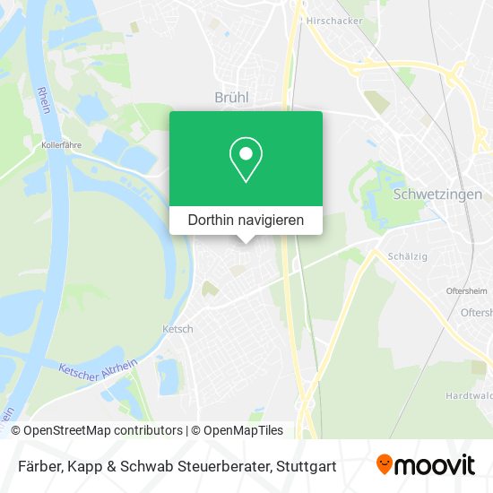 Färber, Kapp & Schwab Steuerberater Karte