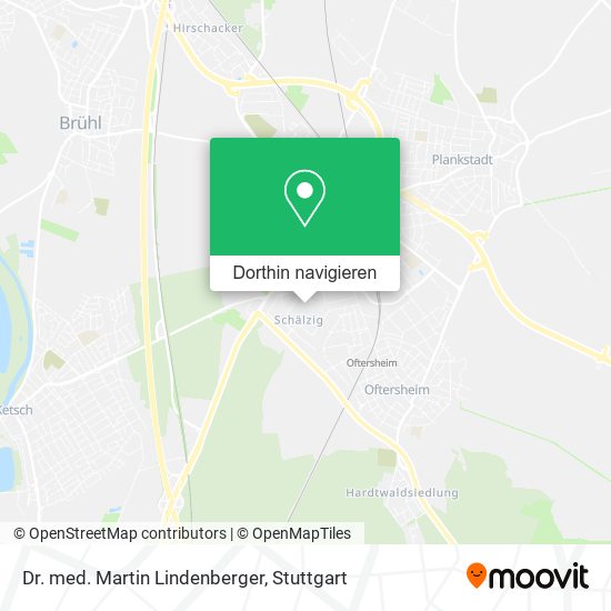 Dr. med. Martin Lindenberger Karte