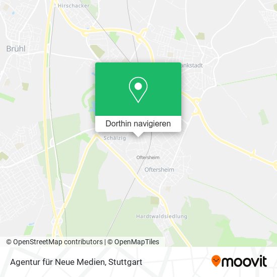 Agentur für Neue Medien Karte