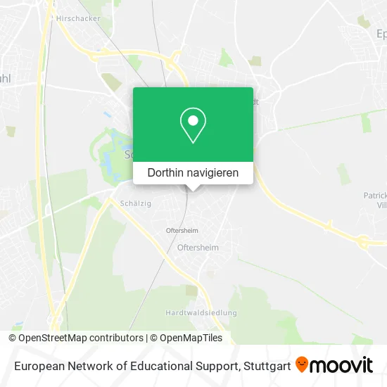 European Network of Educational Support Karte