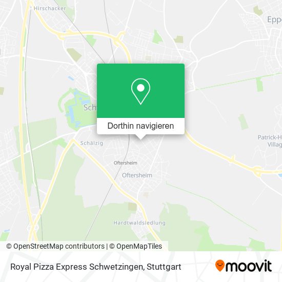 Royal Pizza Express Schwetzingen Karte