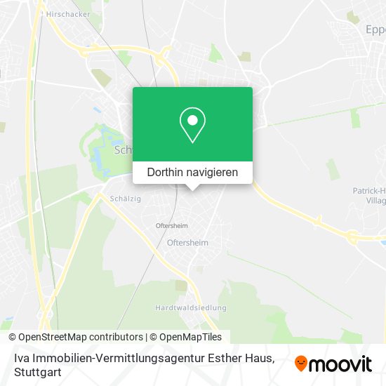 Iva Immobilien-Vermittlungsagentur Esther Haus Karte