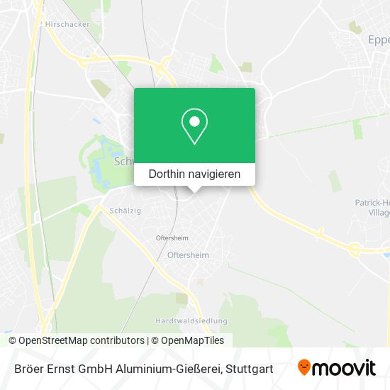 Bröer Ernst GmbH Aluminium-Gießerei Karte