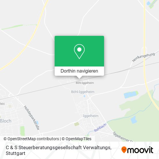 C & S Steuerberatungsgesellschaft Verwaltungs Karte