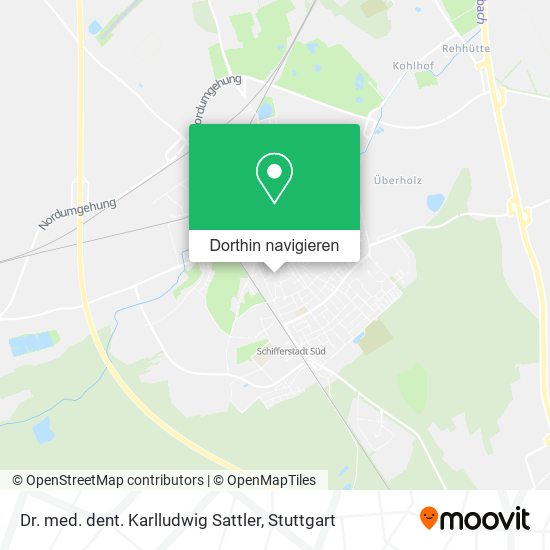 Dr. med. dent. Karlludwig Sattler Karte