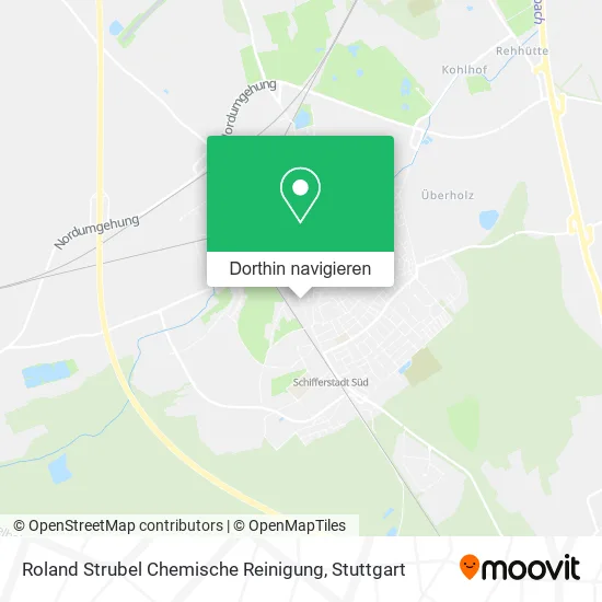 Roland Strubel Chemische Reinigung Karte