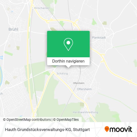 Hauth Grundstücksverwaltungs-KG Karte