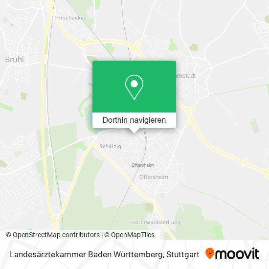 Landesärztekammer Baden Württemberg Karte