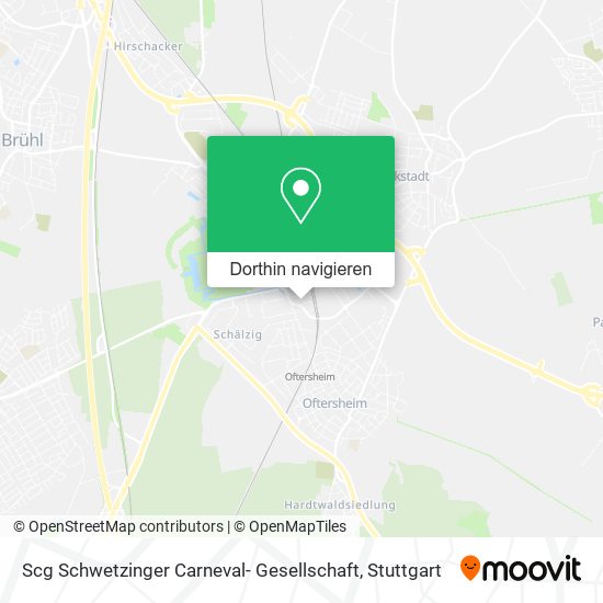 Scg Schwetzinger Carneval- Gesellschaft Karte