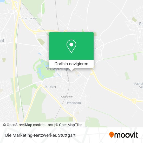 Die Marketing-Netzwerker Karte