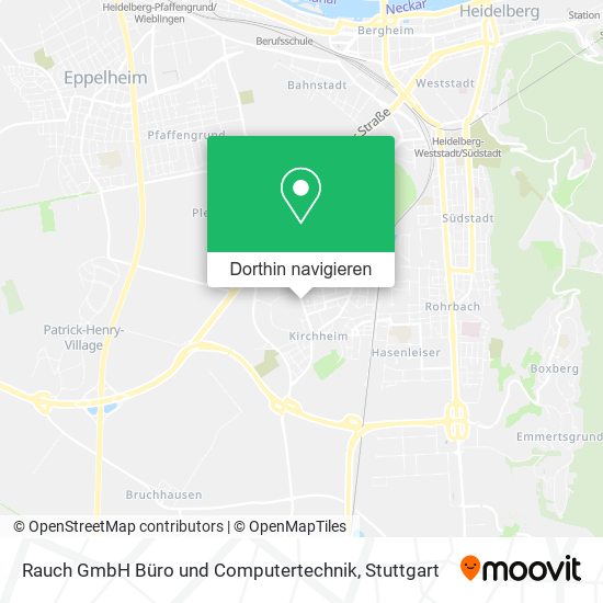 Rauch GmbH Büro und Computertechnik Karte